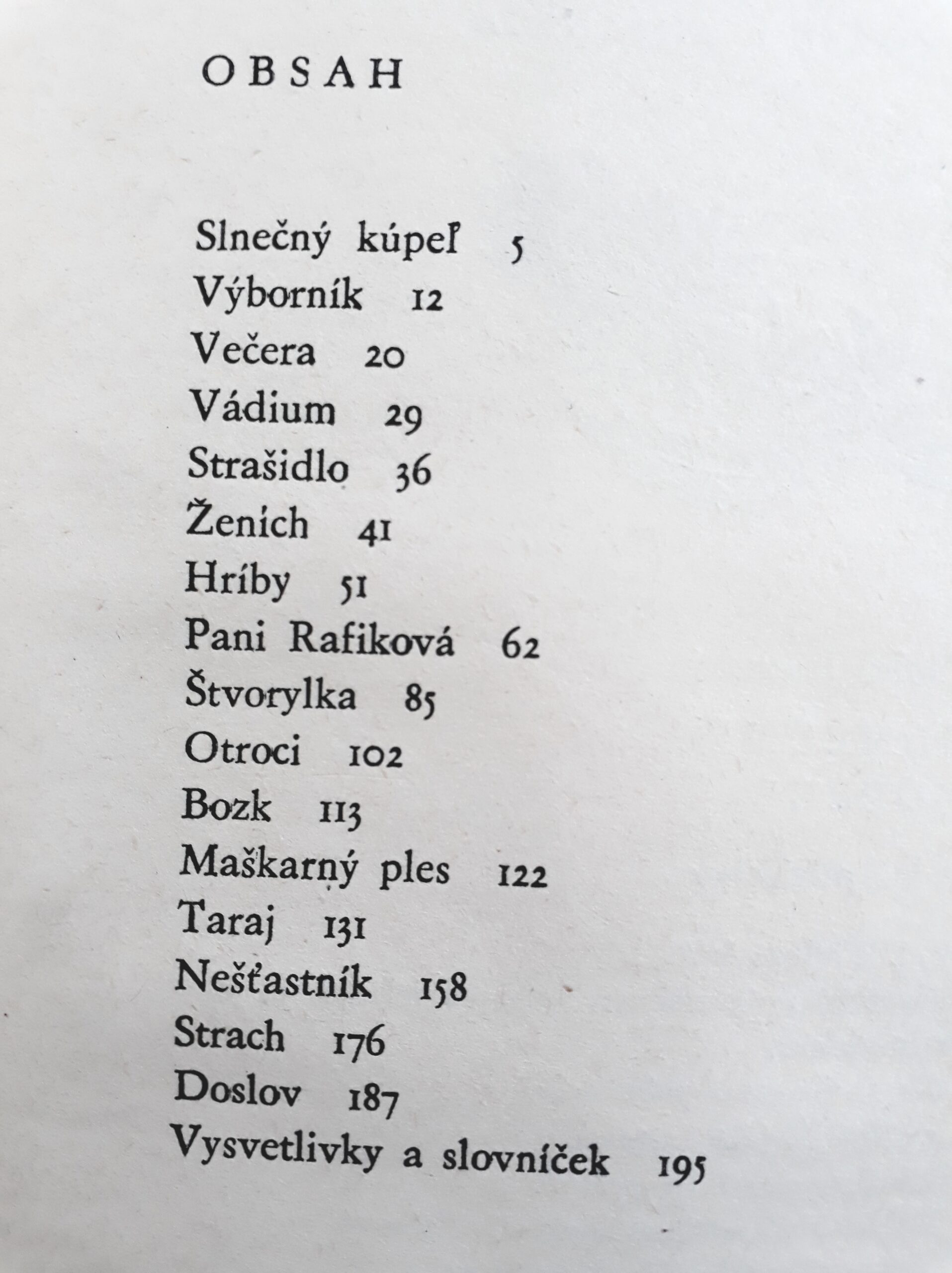 2088,obsah,Slnečný kúpeľ a iné poviedky
