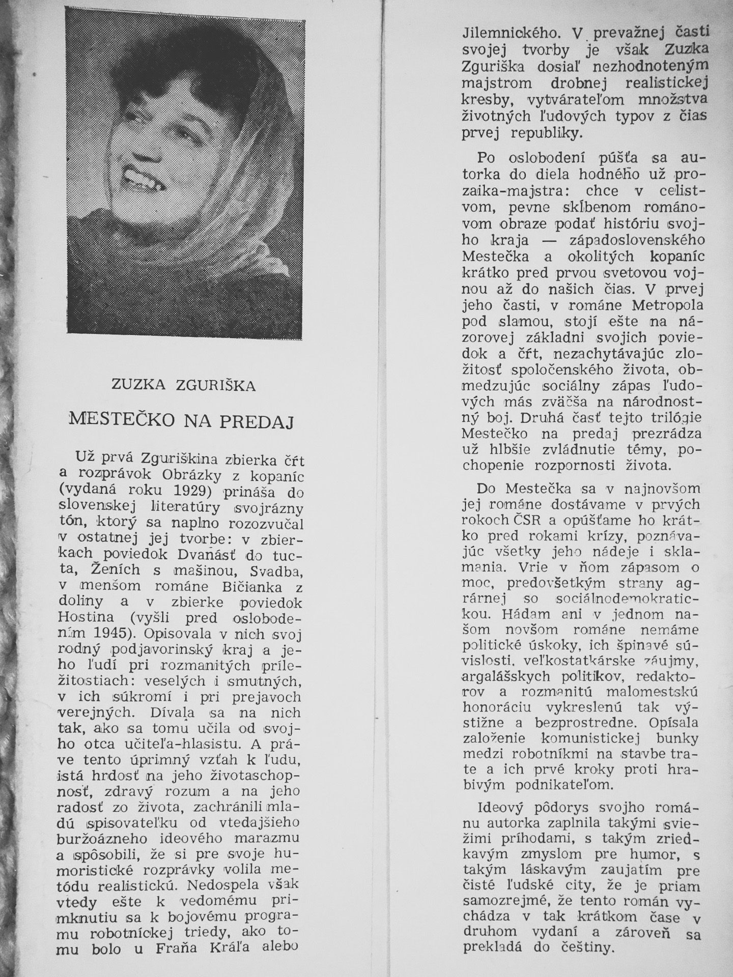 2098,viac o knihe II,Mestečko na predaj