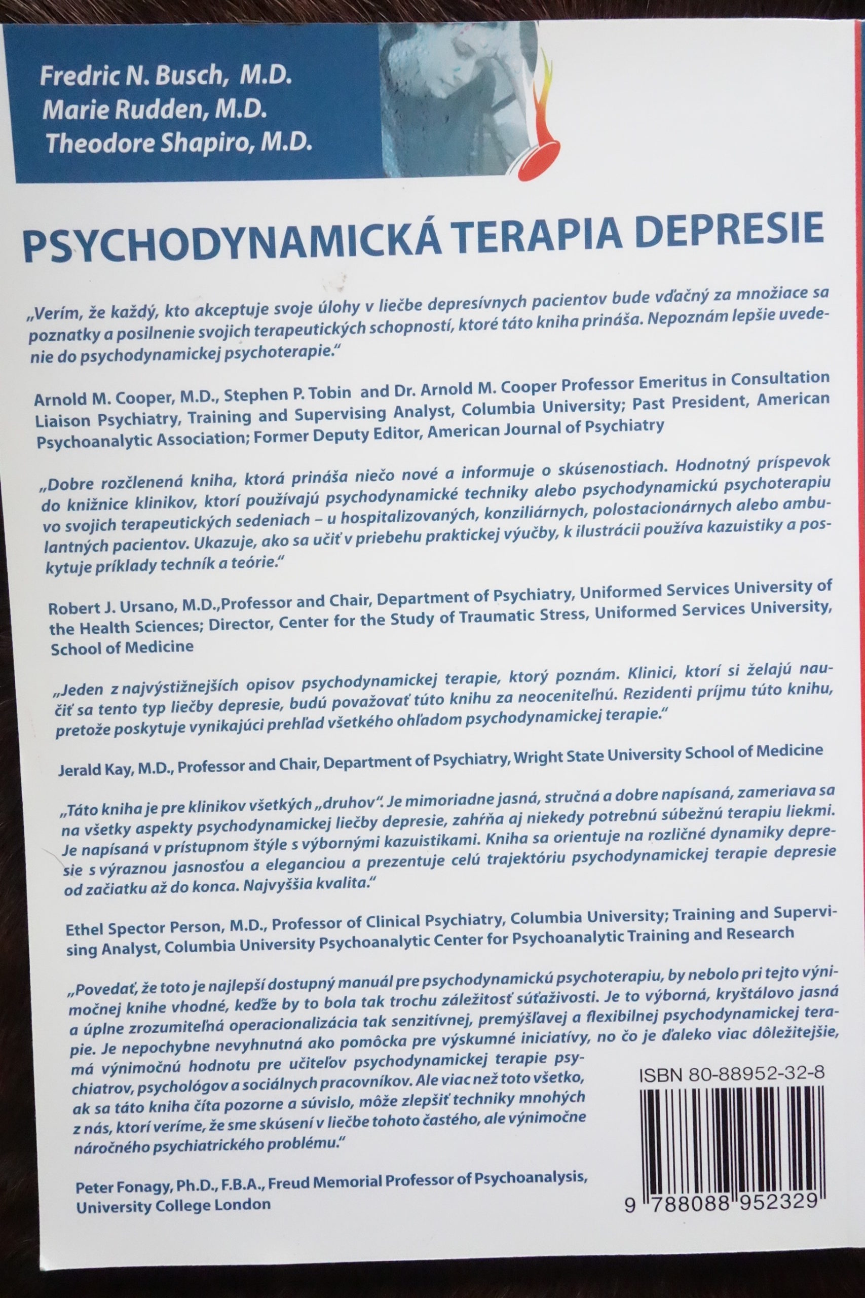 4140,viac o knihe II,Psychodynamická terapia depresie