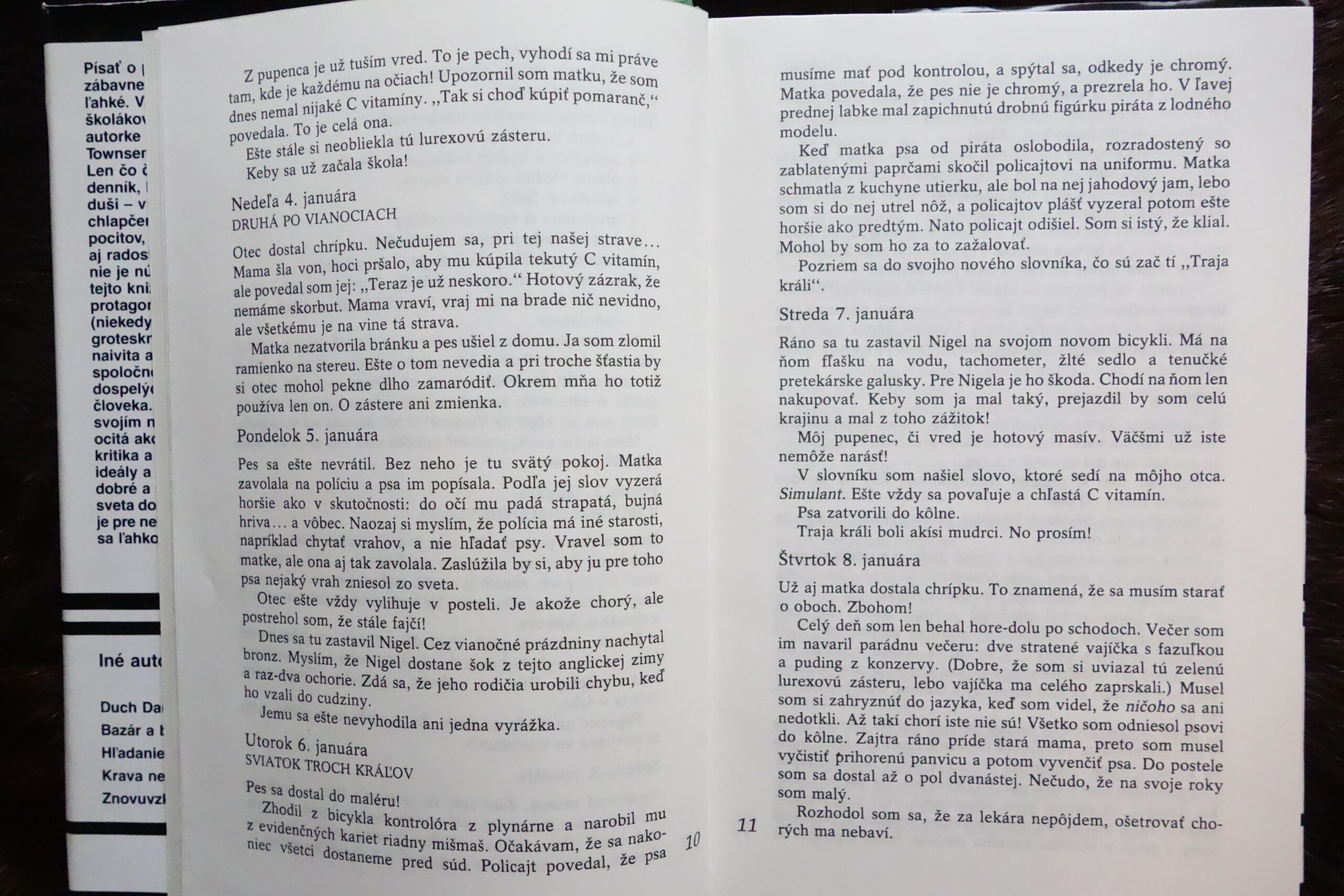 3216,úryvok,Tajný denník Adriana Mola